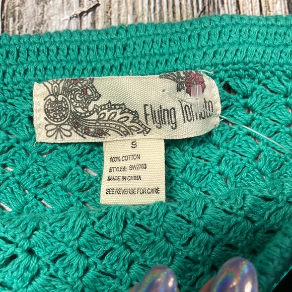 NWT Flying Tomato CROCHET Maxi Skirt or Dress S - Picture 5 of 11